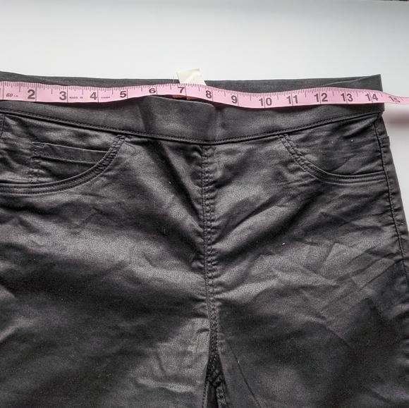 H&M black wax jeans - Picture 6 of 8